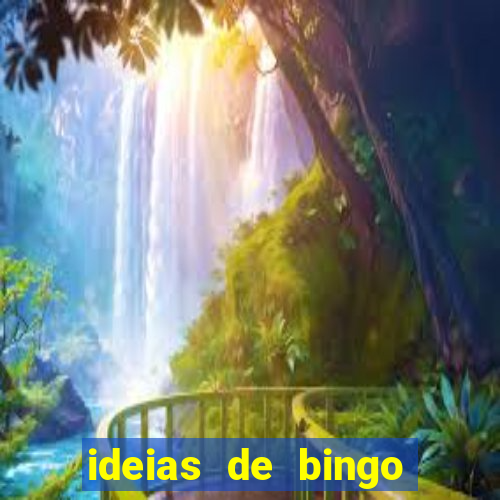 ideias de bingo para o natal